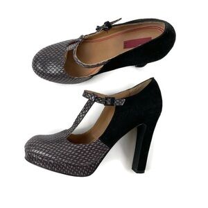 5|48 Saks Fifth Ave Womens 4" Heels, Black Size 8